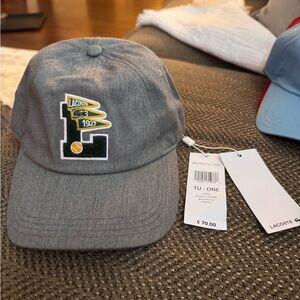Lacoste L Pennant Cotton Twill Cap